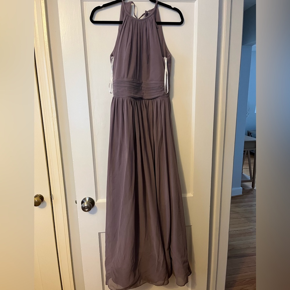 Lilac Levkoff bridesmaid dress size 2